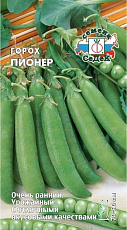 Семена Горох Пионер сахарный цв/п 6 г ДУ СеДеК