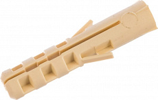 Дюбель нейлон. PND-8 (8х40) БРИГАДИР, коробка с окном, 100 шт/уп (9 уп/короб)